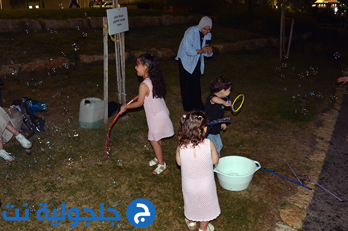 فعاليات ليلية باحضان الطبيعة في وادي قانا في جلجولية